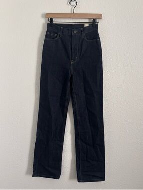 La Vie Rebecca Taylor Women's Size 24 Blue Mirielle High Rise Straight Leg Jeans